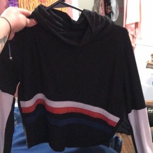 Fashion Nova long sleeve Crop top